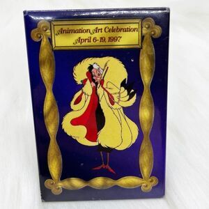 🔮 5/$25 Disney 101 Dalmatians 1997 Cruella de Vil Art Animation Celebration Pin